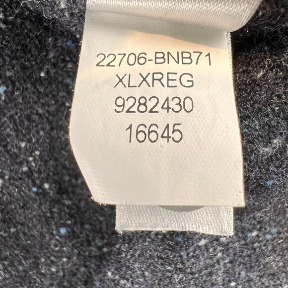 Bonobos Wool Blend Donegal Camp Shirt Mens XL Charcoal Speckled Preppy Outdoor - Picture 7 of 9